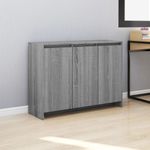Casa si Gradina - Mobilier - Comode si corpuri - Comode - Servanta, stejar sonoma gri, 102x33x75 cm, PAL - Infinity.ro
