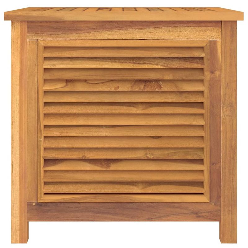 Casa si Gradina - Gradina si terasa - Mobilier exterior - Dulapuri si lazi depozitare exterior - Lada depozitare gradina cu geanta, 60x50x58 cm, lemn masiv tec - Infinity.ro