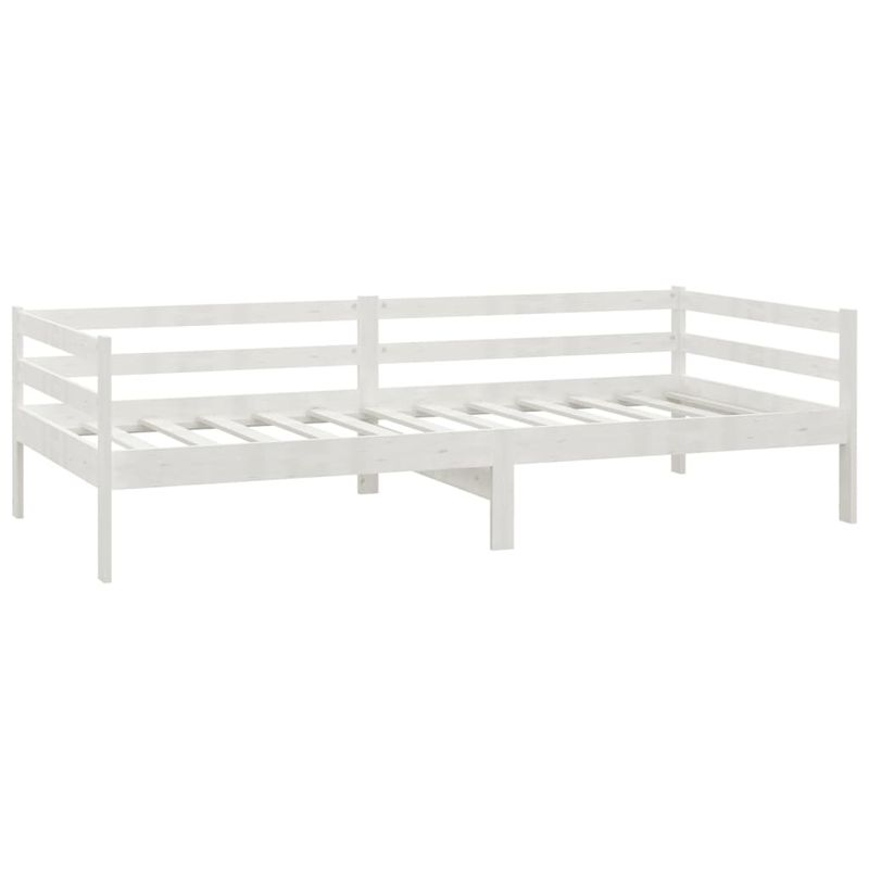 Casa si Gradina - Mobilier - Paturi si accesorii - Paturi - Pat de zi cu sertare, alb, 90x200 cm, lemn masiv de pin - Infinity.ro
