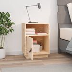 Casa si Gradina - Mobilier - Comode si corpuri - Noptiere - Noptiera, 40x34x55 cm, lemn masiv de pin - Infinity.ro