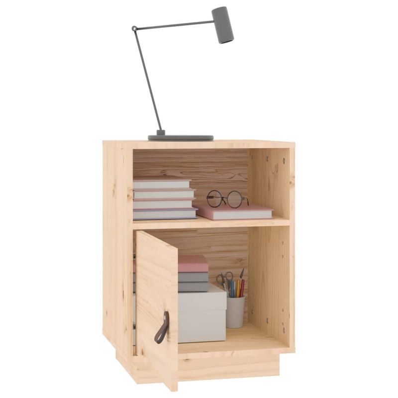 Casa si Gradina - Mobilier - Comode si corpuri - Noptiere - Noptiera, 40x34x55 cm, lemn masiv de pin - Infinity.ro