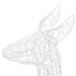 Casa si Gradina - Decoratiuni - Decoratiuni de sezon - Decoratiune de Craciun familie reni, 160 LED, alb cald, acril - Infinity.ro