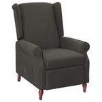 Casa si Gradina - Mobilier - Scaune si fotolii - Fotolii - Fotoliu rabatabil, gri inchis, material textil - Infinity.ro
