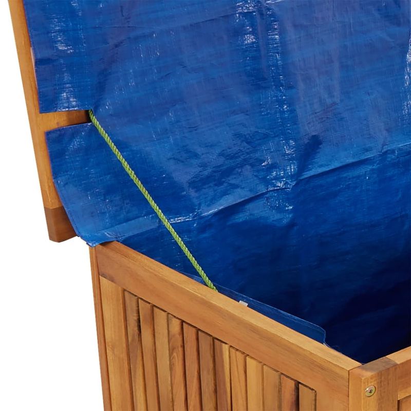 Casa si Gradina/Gradina si terasa/Mobilier exterior/Dulapuri si lazi depozitare exterior - Lada de depozitare gradina cu roti, 60x50x58 cm, lemn acacia - Infinity.ro