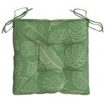 Casa si Gradina - Textile si covoare - Perne si pilote - Perne decorative - Perne de scaun, 2 buc., 40x40x7 cm, textil, model frunze - Infinity.ro