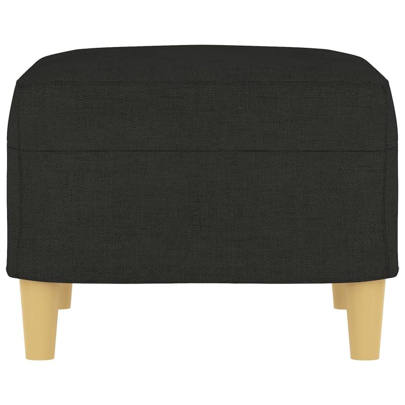 Casa si Gradina - Mobilier - Scaune si fotolii - Tabureti - Taburet, negru, 60x50x41 cm, material textil - Infinity.ro
