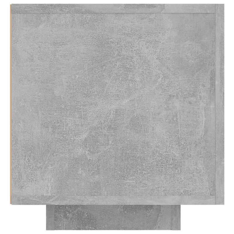 Casa si Gradina - Mobilier - Comode si corpuri - Comode - Comoda TV cu lumini LED, gri beton, 160x35x40 cm - Infinity.ro