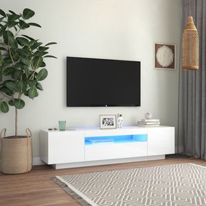 Comoda TV cu lumini LED