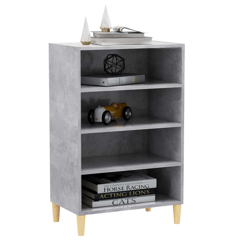 Casa si Gradina - Mobilier - Comode si corpuri - Comode - Servanta, gri beton, 57x35x90 cm, PAL - Infinity.ro