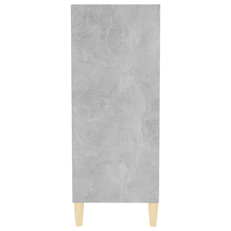 Casa si Gradina - Mobilier - Comode si corpuri - Comode - Servanta, gri beton, 57x35x90 cm, PAL - Infinity.ro