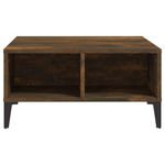 Casa si Gradina - Mobilier - Mese si birouri - Masute de cafea - Masuta de cafea, stejar fumuriu, 60x60x30 cm, PAL - Infinity.ro