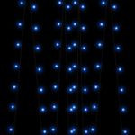 Casa si Gradina - Decoratiuni - Decoratiuni de sezon - Lumini solare, 2 buc.x200 LED albastru int/ext - Infinity.ro