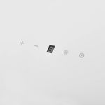 Electronice si Electrocasnice - Aragazuri, cuptoare si hote - Hote - Hote traditionale - Hota de perete, alb, 60 cm, otel și sticla securizata, mărime 60x31x108 cm - Infinity.ro