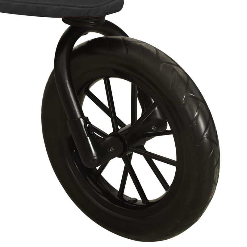 Jucarii, Copii si Bebe - Carucioare si articole de transport - Carucioare - Carucioare standard - Carucior pentru copii, antracit, otel - Infinity.ro