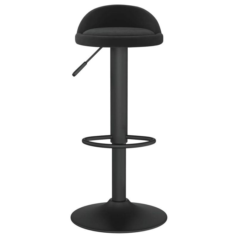 Casa si Gradina - Mobilier - Scaune si fotolii - Scaune - Scaune de bar, 2 buc., negru, catifea - Infinity.ro