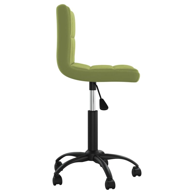Casa si Gradina - Mobilier - Scaune si fotolii - Scaune - Scaune de bucatarie pivotante, verde deschis, catifea - Infinity.ro