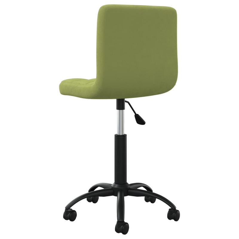 Casa si Gradina - Mobilier - Scaune si fotolii - Scaune - Scaune de bucatarie pivotante, verde deschis, catifea - Infinity.ro