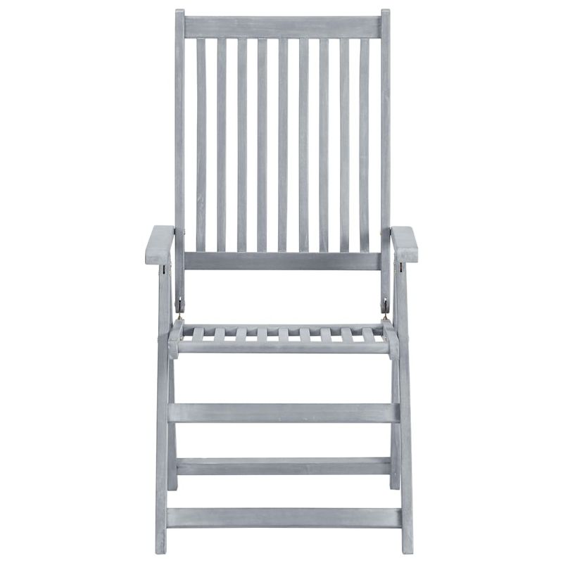 Casa si Gradina - Gradina si terasa - Mobilier exterior - Scaune si sezlonguri gradina - Scaune gradina rabatabile cu perne, 6 buc., lemn masiv acacia - Infinity.ro