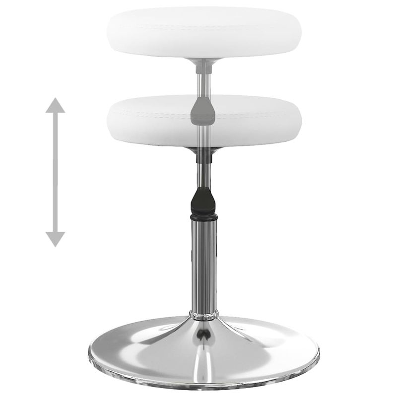 Casa si Gradina - Mobilier - Scaune si fotolii - Scaune - Scaune de bucatarie, 4 buc., alb, piele ecologica - Infinity.ro