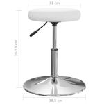 Casa si Gradina - Mobilier - Scaune si fotolii - Scaune - Scaune de bucatarie, 4 buc., alb, piele ecologica - Infinity.ro