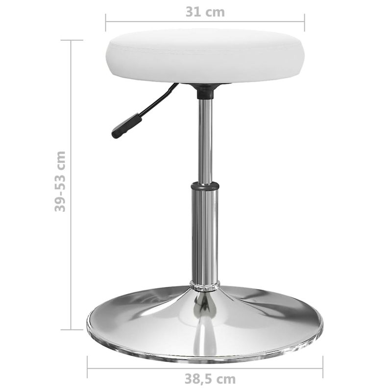 Casa si Gradina - Mobilier - Scaune si fotolii - Scaune - Scaune de bucatarie, 4 buc., alb, piele ecologica - Infinity.ro