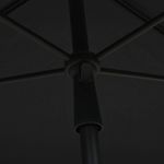 Casa si Gradina - Gradina si terasa - Umbrele si pavilioane - Umbrele - Umbrela de gradina cu stalp, antracit, 210x140 cm - Infinity.ro