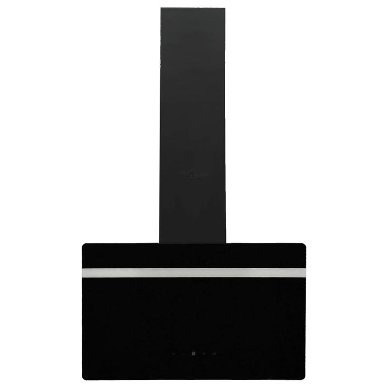 Electronice si Electrocasnice - Aragazuri, cuptoare si hote - Hote - Hote traditionale - Hota de perete negru 60 cm otel si sticla securizata - Infinity.ro