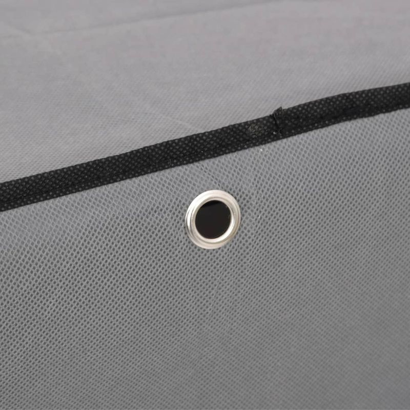 Casa si Gradina - Mobilier - Organizare si depozitare - Organizator incaltaminte - Pantofar, gri, 60x28x90 cm, material textil - Infinity.ro