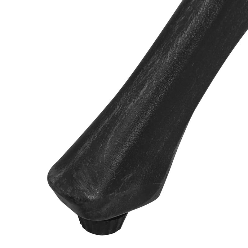 Casa si Gradina - Gradina si terasa - Mobilier exterior - Mese gradina - Masa de gradina, negru, 90x90x73 cm, aluminiu turnat - Infinity.ro