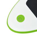 Sport si Outdoor - Sporturi acvatice - Sporturi pe placa - Stand up paddle - Set de placa SUP gonflabila cu vela, verde si alb - Infinity.ro