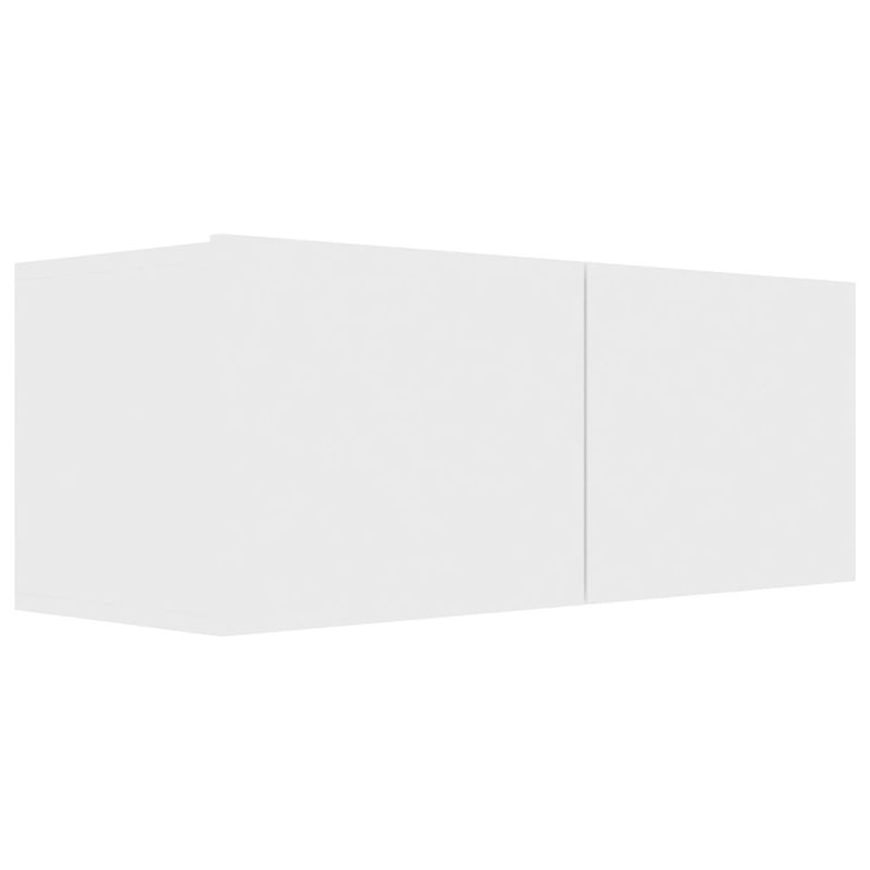 Casa si Gradina - Mobilier - Seturi de mobilier - Seturi living - Set dulapuri TV, 5 piese, alb, lemn prelucrat - Infinity.ro