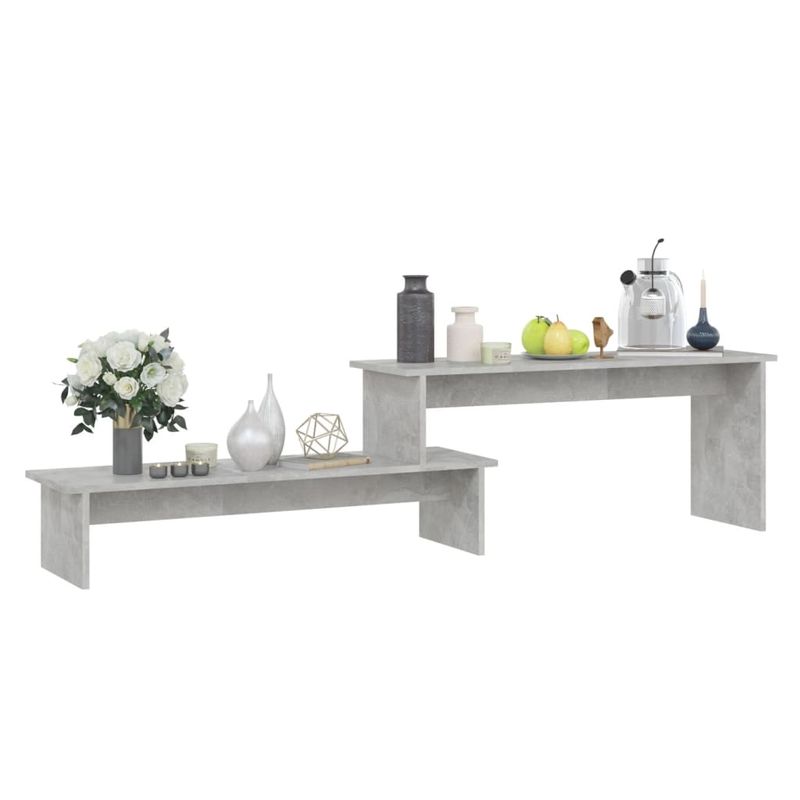 Casa si Gradina - Mobilier - Comode si corpuri - Comode - Comoda TV, gri beton, 180x30x43 cm, PAL - Infinity.ro
