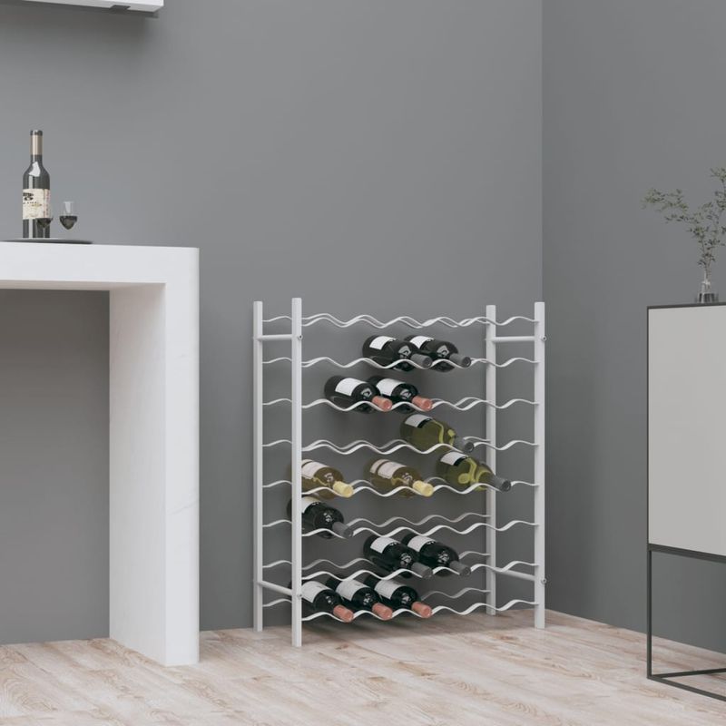 Casa si Gradina - Bucatarie si vesela - Accesorii bar - Suporturi bauturi - Suport sticle de vin pentru , 48 sticle, metal - Infinity.ro