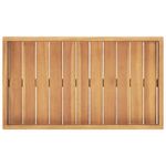 Casa si Gradina - Bucatarie si vesela - Ustensile bucatarie - Tavi servire - Tava pentru servit, 60x35 cm, lemn masiv de tec - Infinity.ro