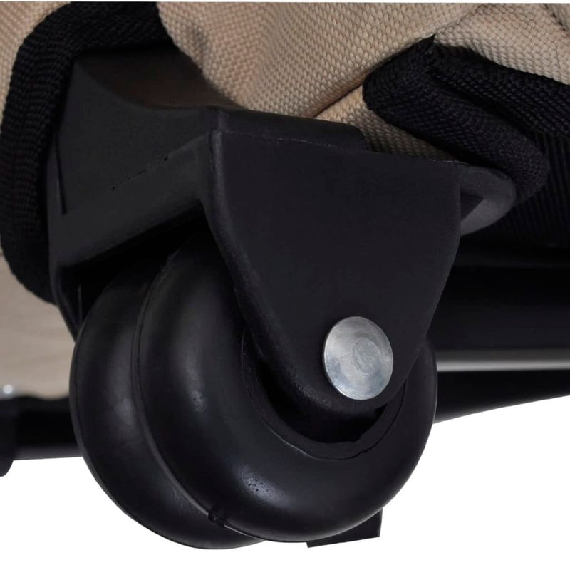 Petshop - Accesorii petshop - Culcusuri si custi - Genti si articole transport - Troller pentru animale de companie multifunctional, pliabil, bej - Infinity.ro