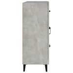 Casa si Gradina - Mobilier - Comode si corpuri - Comode - Servanta, gri beton, 69,5x34x90 cm, lemn compozit - Infinity.ro