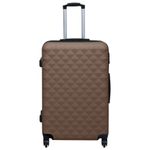 Sport si Outdoor - Articole de voiaj - Genti voiaj - Valiza cu carcasa rigida, maro, ABS - Infinity.ro