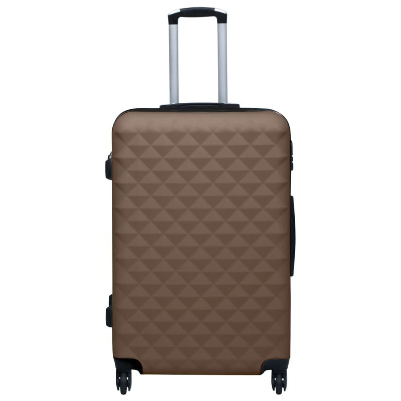 Sport si Outdoor - Articole de voiaj - Genti voiaj - Valiza cu carcasa rigida, maro, ABS - Infinity.ro