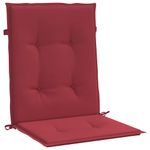 Casa si Gradina - Textile si covoare - Perne si pilote - Perne decorative - Perne scaun cu spatar mic, 2 buc. rosu vin 100x50x3 cm textil oxford - Infinity.ro