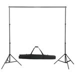 TV, Audio-Video si Foto - Aparate foto si accesorii - Accesorii foto si video - Blitzuri - Set studio foto cu lampa, fundal si reflector - Infinity.ro