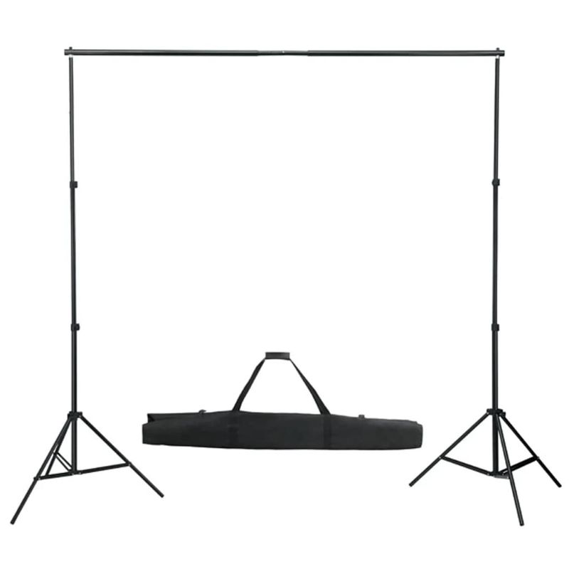 TV, Audio-Video si Foto - Aparate foto si accesorii - Accesorii foto si video - Blitzuri - Set studio foto cu lampa, fundal si reflector - Infinity.ro