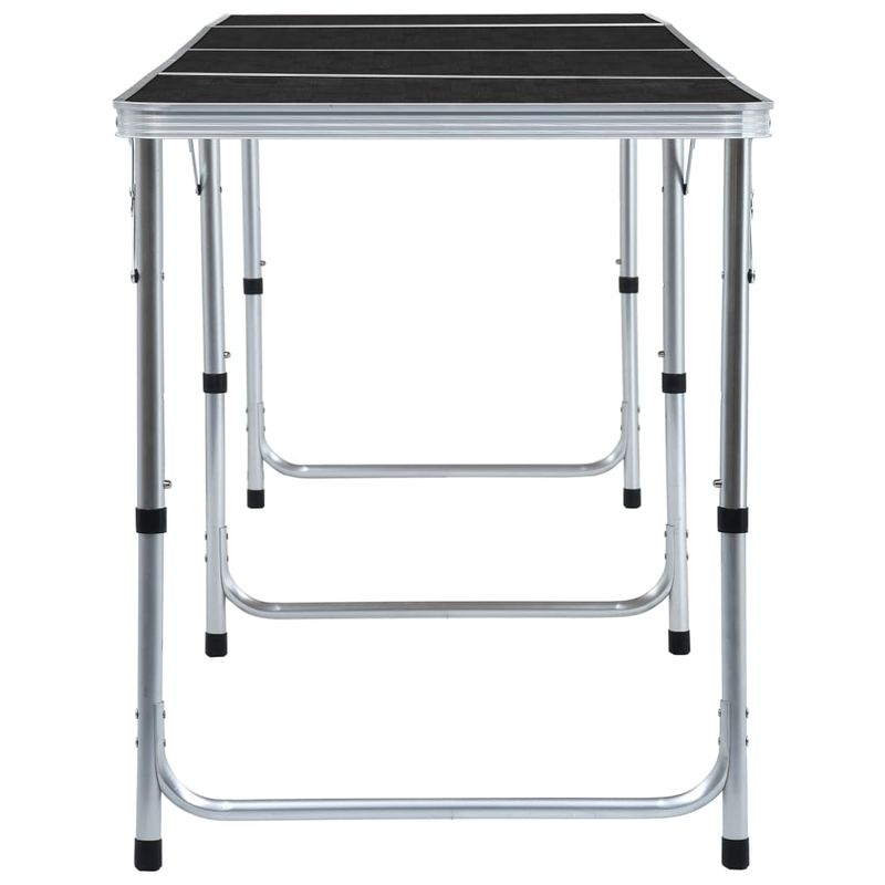 Sport si Outdoor - Camping - Mobilier pentru camping - Mese camping - Masa de camping pliabila, gri, 240 x 60 cm, aluminiu - Infinity.ro