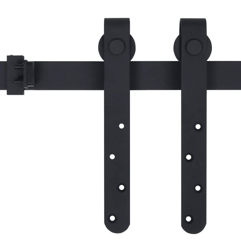 Casa si Gradina - Constructii - Usi interior, exterior si garaj - Accesorii usi - Set glisare usa mini pentru dulap, otel carbon, 183 cm - Infinity.ro