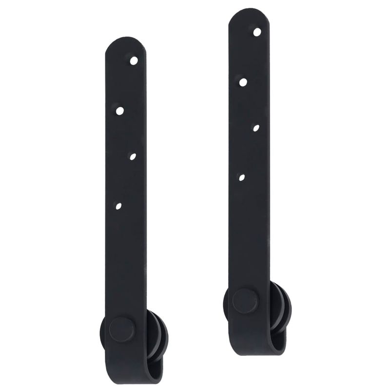 Casa si Gradina - Constructii - Usi interior, exterior si garaj - Accesorii usi - Set glisare usa mini pentru dulap, otel carbon, 183 cm - Infinity.ro