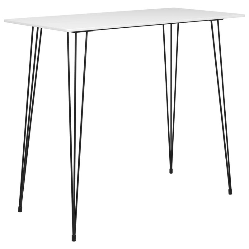 Casa si Gradina - Mobilier - Seturi de mobilier - Seturi bucatarie - Set mobilier de bar, 7 piese, alb - Infinity.ro