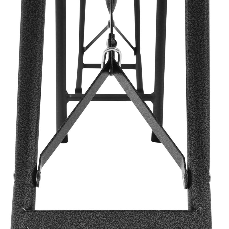 Casa si Gradina - Gradina si terasa - Mobilier exterior - Bancute de gradina - Banci de gradina pliabile, 2 buc., negru, 180 cm, HDPE - Infinity.ro