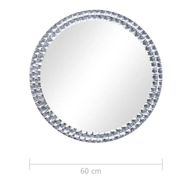 Casa si Gradina - Decoratiuni - Oglinzi - Oglinda de perete, 60 cm, sticla securizata - Infinity.ro