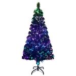 Casa si Gradina - Decoratiuni - Decoratiuni de sezon - Pom de Craciun artificial cu suport, verde, 120cm, fibra optica - Infinity.ro