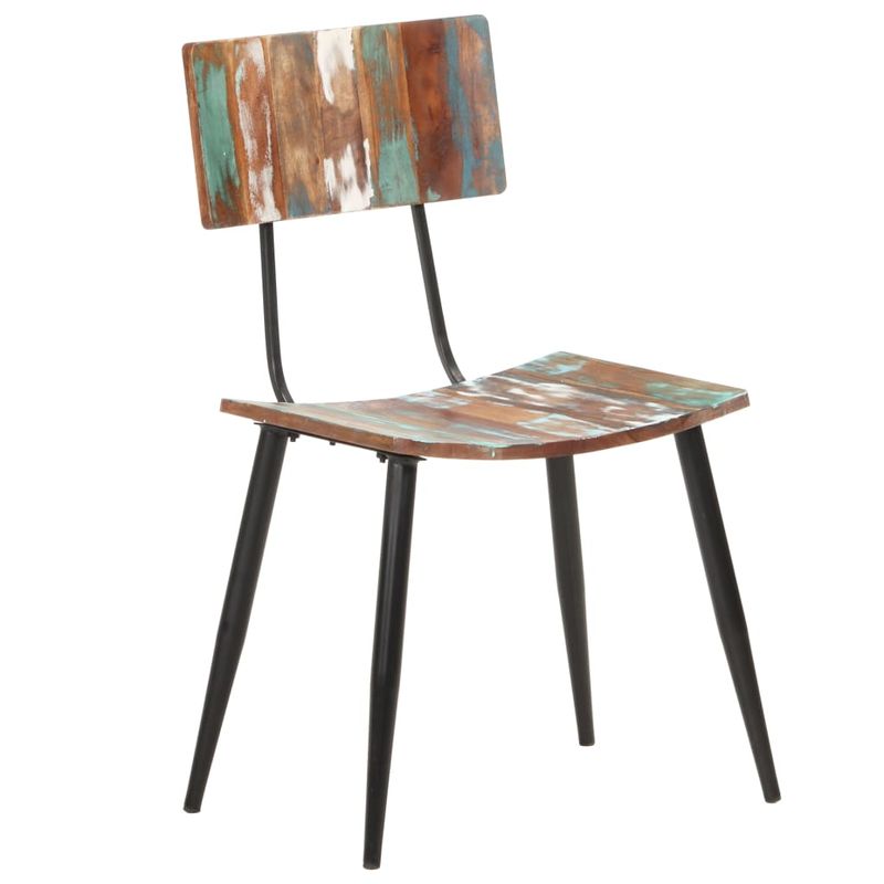 Casa si Gradina - Mobilier - Scaune si fotolii - Scaune - Scaune de bucatarie, 4 buc., lemn masiv reciclat - Infinity.ro