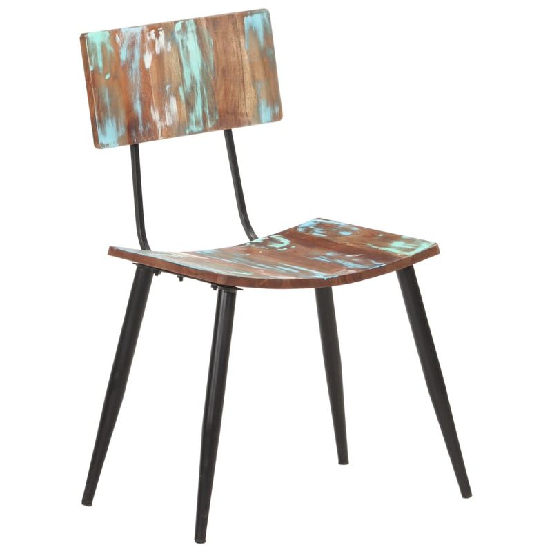Casa si Gradina - Mobilier - Scaune si fotolii - Scaune - Scaune de bucatarie, 4 buc., lemn masiv reciclat - Infinity.ro